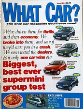 WHAT CAR? MAGAZINE JUN-1994 -