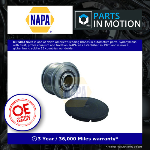 Overrunning alternator pulley - alternator,