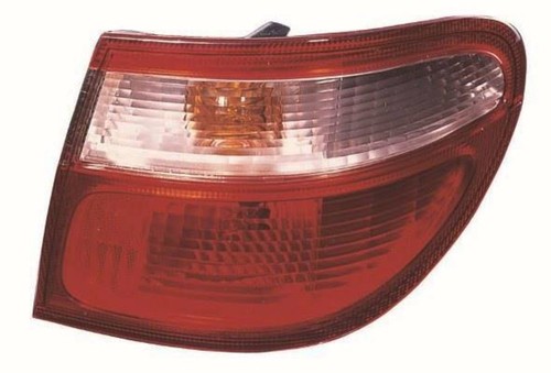 Rear light red fits nissan - rear, o/s