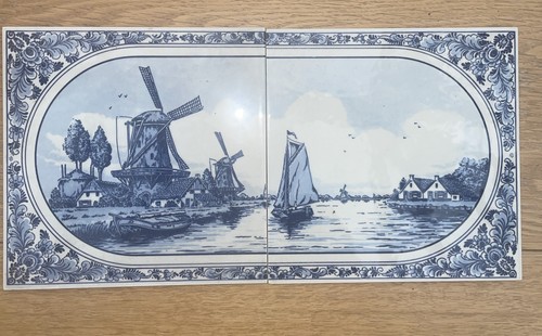 Set vintage delft hand - vintage,