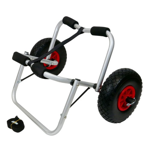 Kayak canoe cart - kayak, airless