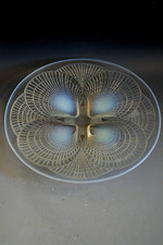 RENE LALIQUE COQUILLE OPALESCENT GLASS PLATE - CIRCA 1924