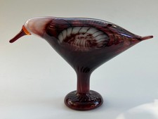 Oiva Toikka Iittala Rosebud Glass Bird Annual Bird for 2010