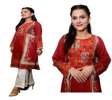 Ladies Kurta Kurti Pakistani Readymade Dress Cotton Digital Print Tunic Kameez D