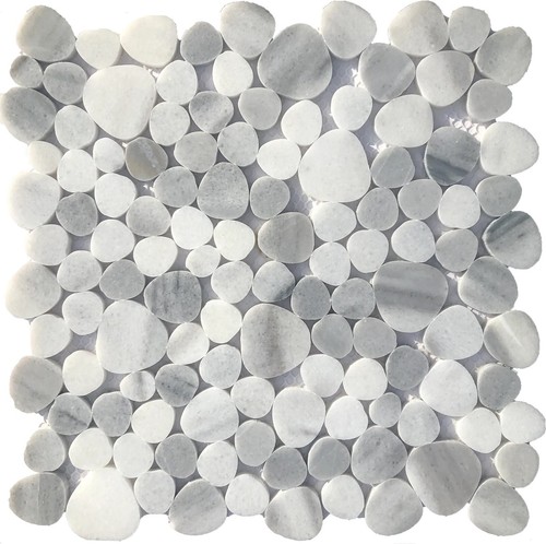 Mosaic tiles sheet pebbles - tiles,
