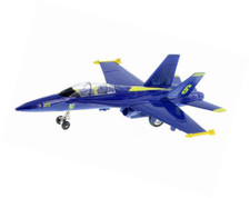 9.5" X-Planes US Navy F-18 Hornet Blue Angel Jet Diecast Toy Authentic Licensed!