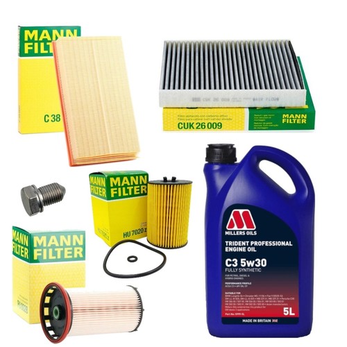 Millers 5w30 mann filters - 5w30,