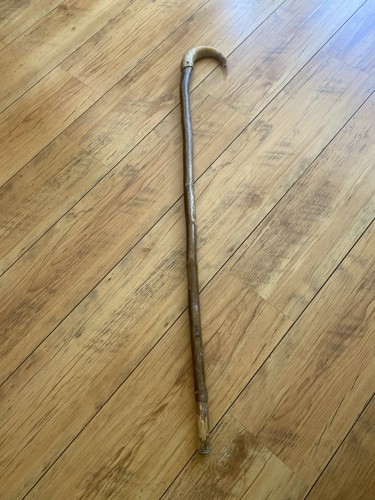 Vintage wooden walking - wooden, stick