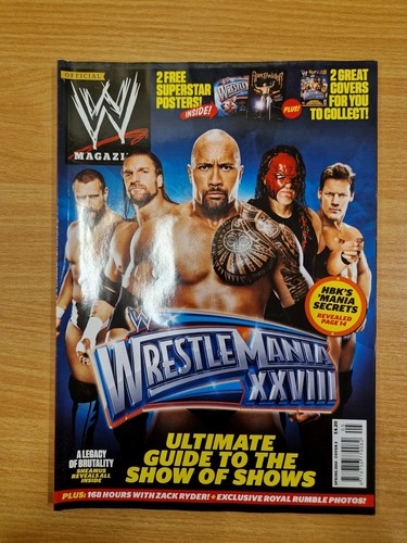 Wwe wrestling magazine - magazine, spring