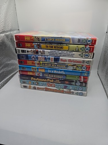 Postman pat dvd bundle x10 - pat,