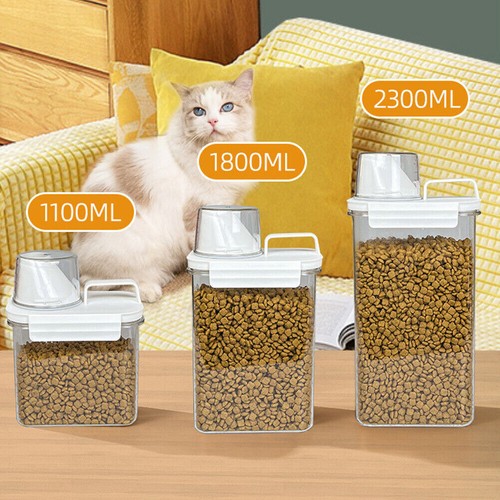 Pet food storage container - food,