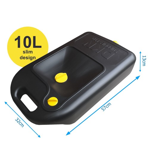 10l black waste water - 10l,
