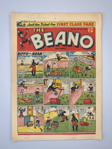 Beano comic 731 july 21st - comic, #731