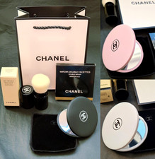 Chanel Compact Mirror & Kabuki