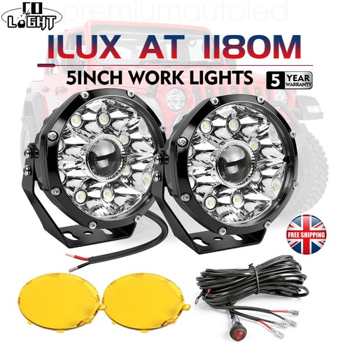 Pair inch laser led driving - led,