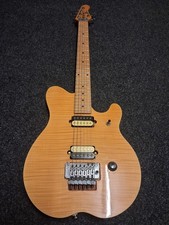 Ernie Ball Music Man Eddie Van Halen Signature Amber Quilt Top Guitar By Shine.