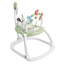 Fisher-Price Baby Bouncer SpaceSaver Jumperoo Activity Center Lights Sounds