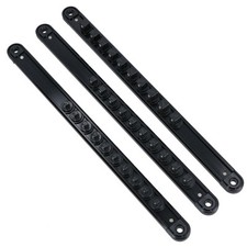 Mixed Drive Socket Holder Storage Rails with Rotating Clips + Magnetic Base 3pc