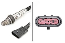 Lambda Sensor HELLA Fits FIAT LANCIA ALFA ROMEO ABARTH IVECO 500 6PA358066141