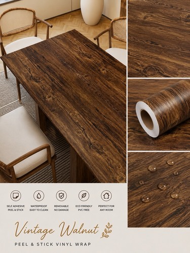 Oak wood effect - wood, vinyl