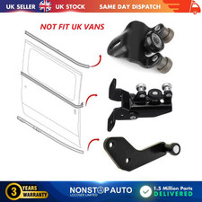 3X Sliding Door Roller Hinge Bottom Middle Top Right For FORD Transit MK6 MK7