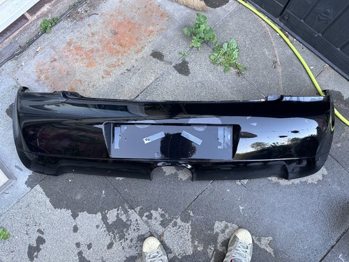 Lupo gti rear bumper black - lupo, in