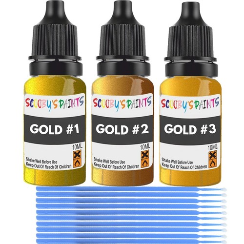 Gold paint touch - gold,
