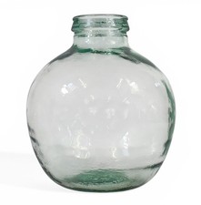 Large Vintage Green Glass