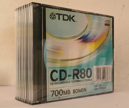 Tdk data 10 pack - data,