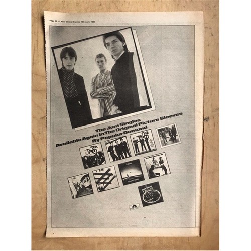 Jam singles poster sized - jam,