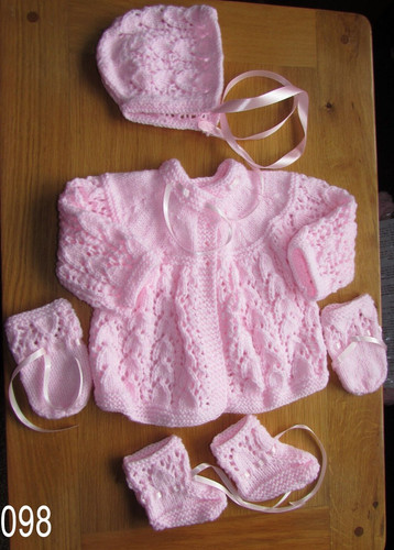 Baby pink matinee set new - pink, 0