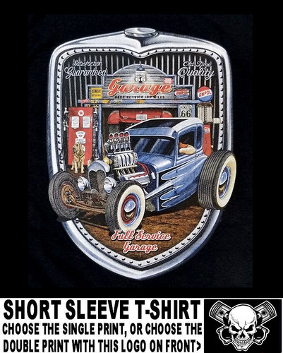 Hot street rat rod garage - hot,