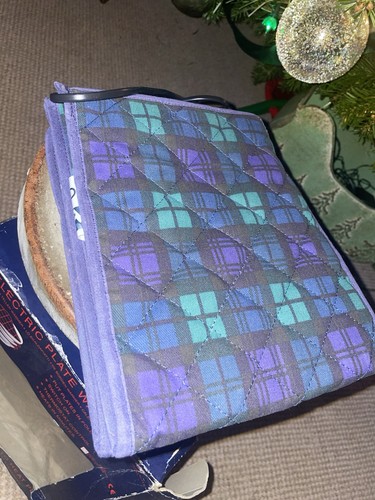 Tartan vintage plate - vintage,