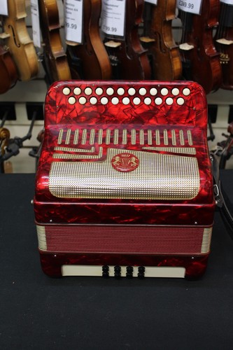Soprani row c melodeon - 2-row,