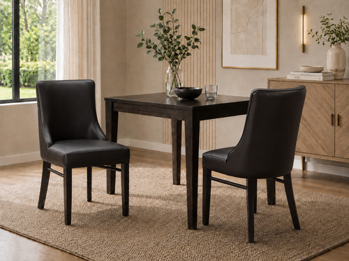 Set cove dining chairs - of, 2