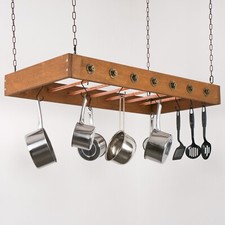 Ceiling Pot Rack Farmhouse
