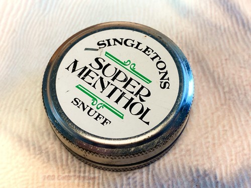 Singletons super menthol snuff - singletons,