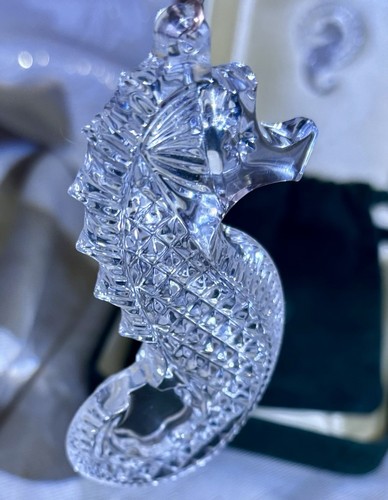 Waterford crystal seahorse - crystal,