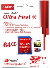 64GB Memory Card for Canon