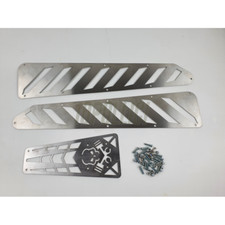 Set pedane in acciaio inox "Mod. A" BOLLA ELABORAZIONI per Vespa 50, Special, 90