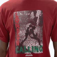 Peaceful Hooligan The Clash London Calling T Shirt Dark Red