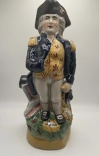 Vintage Staffordshire Admiral Lord Nelson Toby Jug  Vase