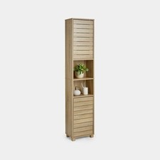 Vonhaus Bathroom Cabinet, Oak