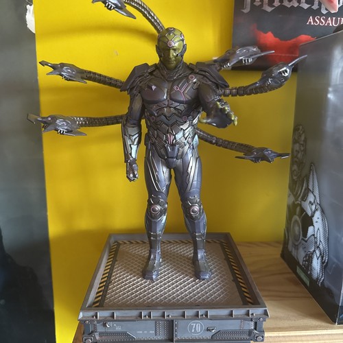 Brainiac statue from the - brainiac,