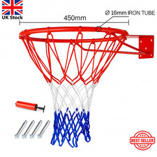 Basketball Hoop Ring Stand Adjustable Portable Outdoor Sports Goal