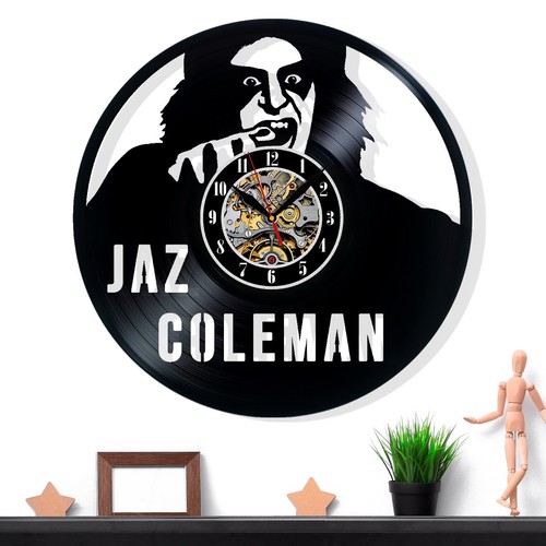 Jaz coleman vinyl wall clock - coleman,