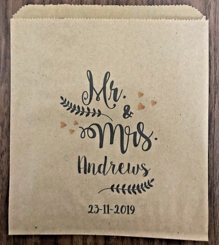Personalised wedding sweet - wedding,