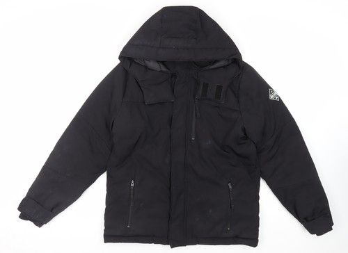 Hollister mens black puffer - hollister,