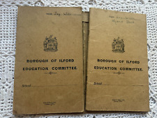 2 x Borough Of Ilford Vintage