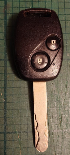Honda button remote key - 2, fob